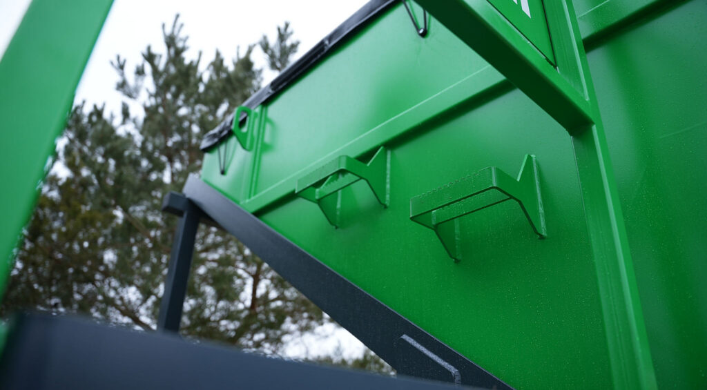 SAMI-täitmiskonteiner-astmed